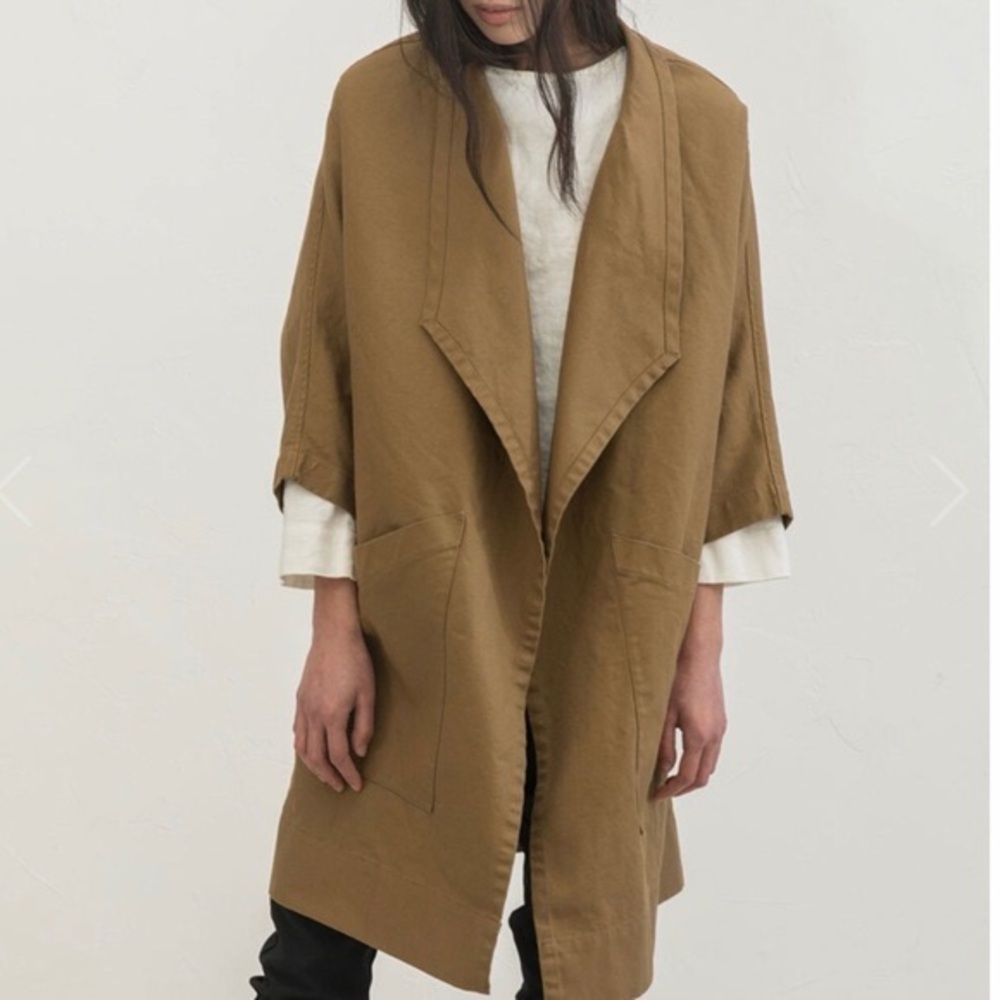 Harper jacket, clay cotton canvas, OSM